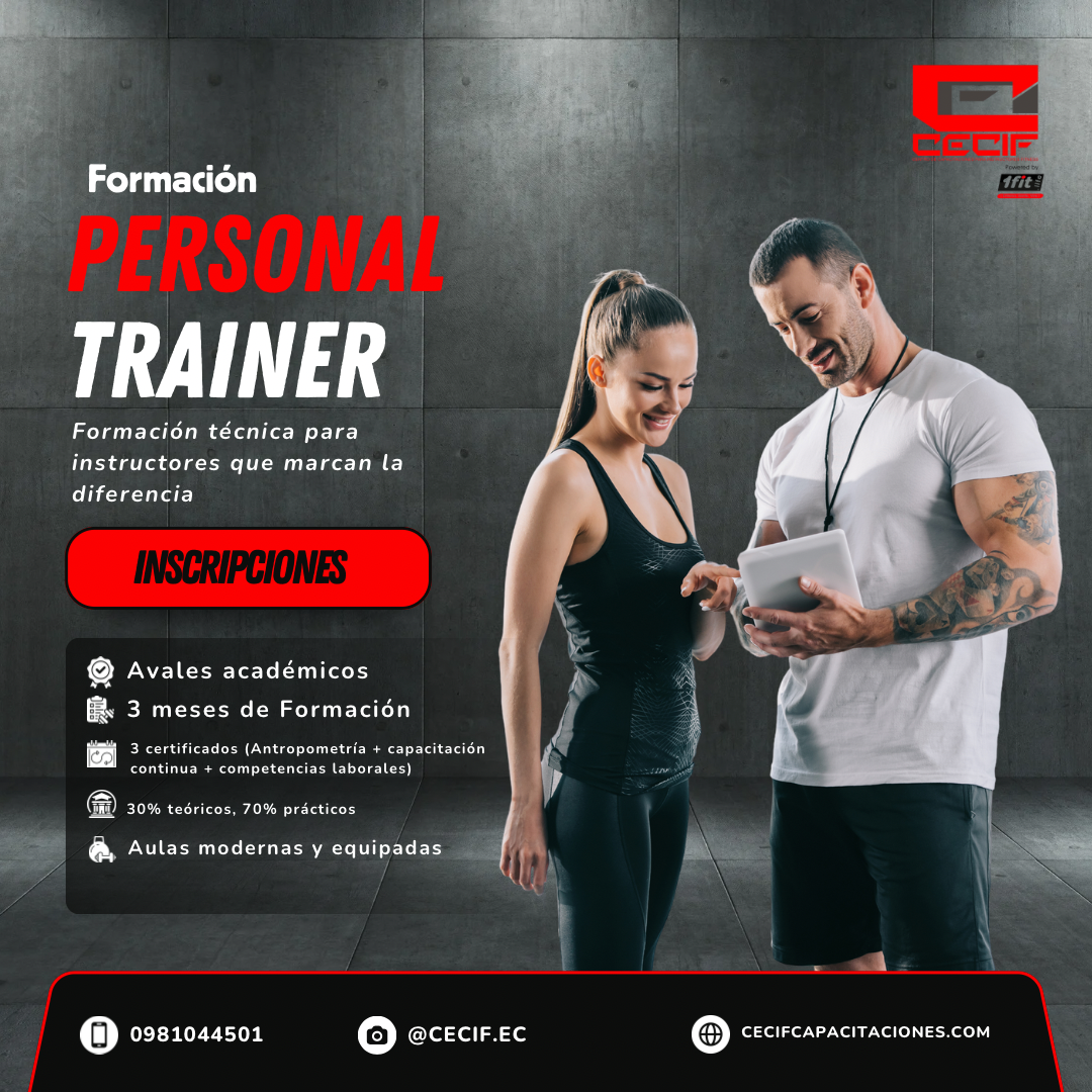 Formación Instructores - Personal Trainer